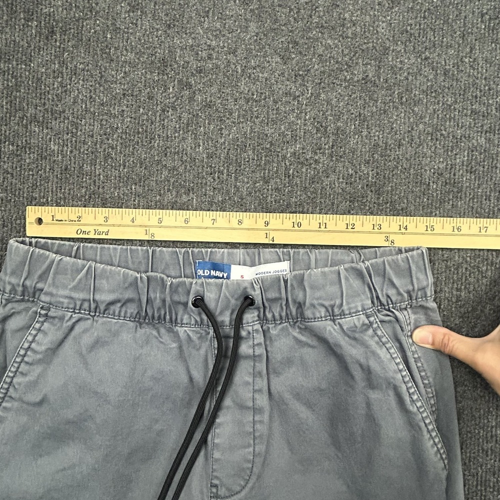 Old Navy Modern Jogger Built-In Flex Dark Gray Pants Mens Size Small - Picture 8 of 13